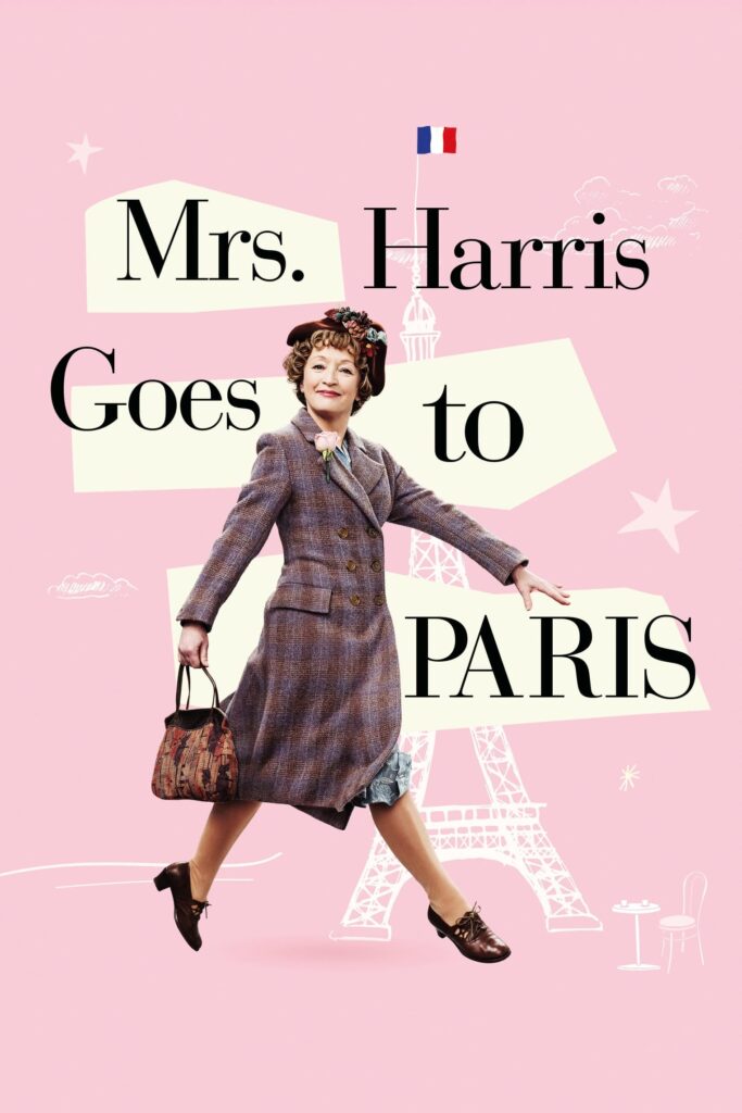 Poster from the movie Mrs Harris goes to Paris